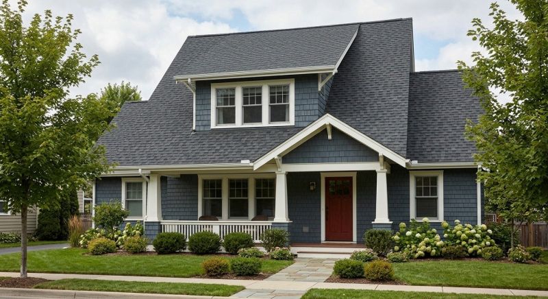 A Frame Roof Installation in Leonardtown, MD