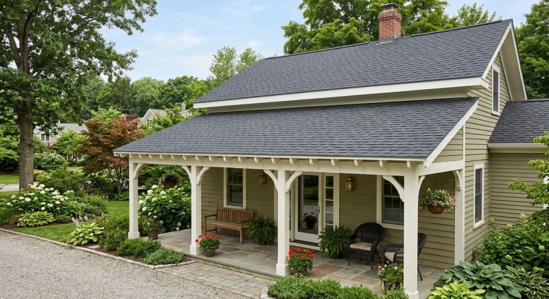 A Frame Roof Installation in Leonardtown, MD