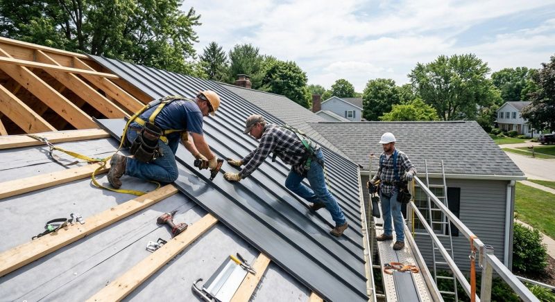Aluminum Roof Installation in Kinsale, VA