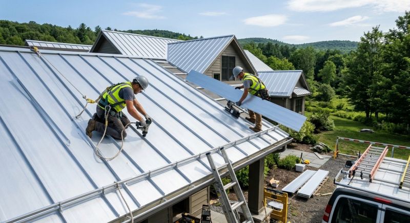 Aluminum Roof Installation in Mechanicsville, MD