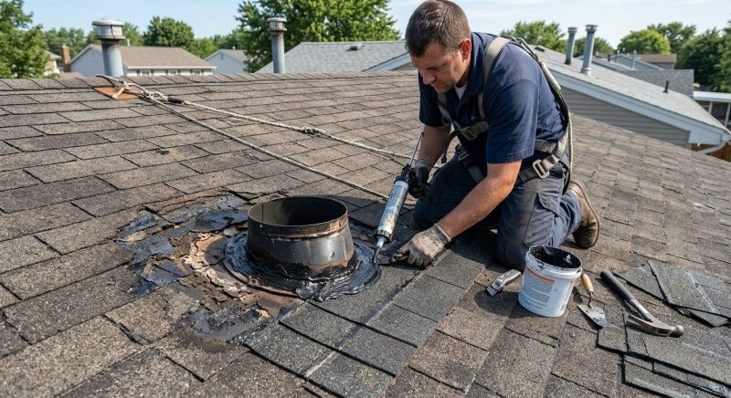 Asphalt Roof Leak Repair in Colonial Beach, VA