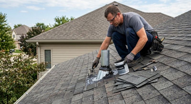 Asphalt Roof Leak Repair in Lusby, MD