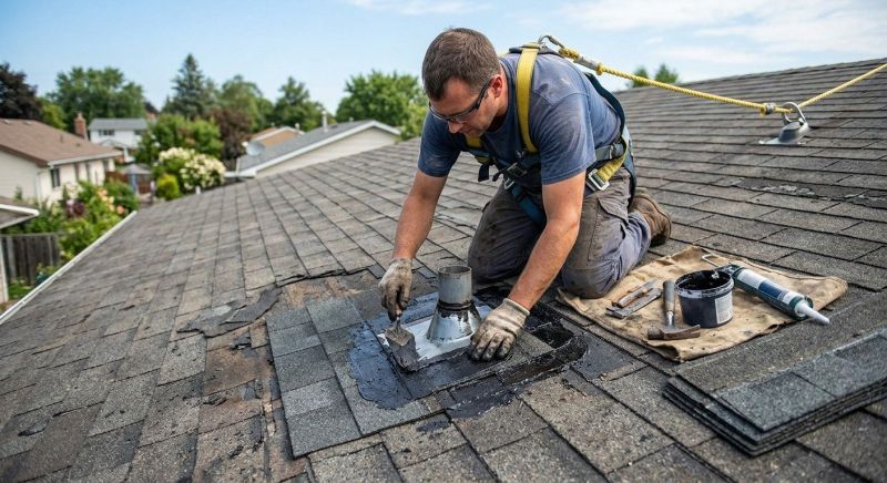Asphalt Roof Leak Repair in Prince Frederick, MD