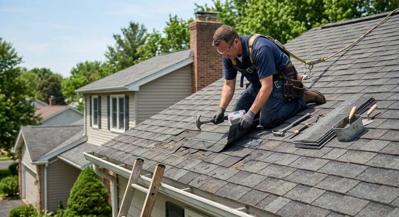 Asphalt Shingles Repair in Hollywood, MD