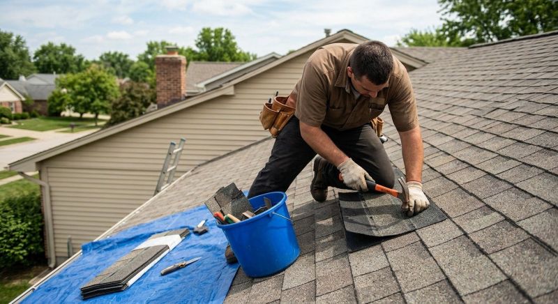 Asphalt Shingles Repair in Lusby, MD