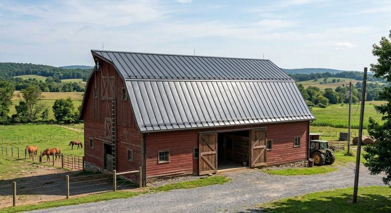 Barn Roof Replacement in La Plata, MD