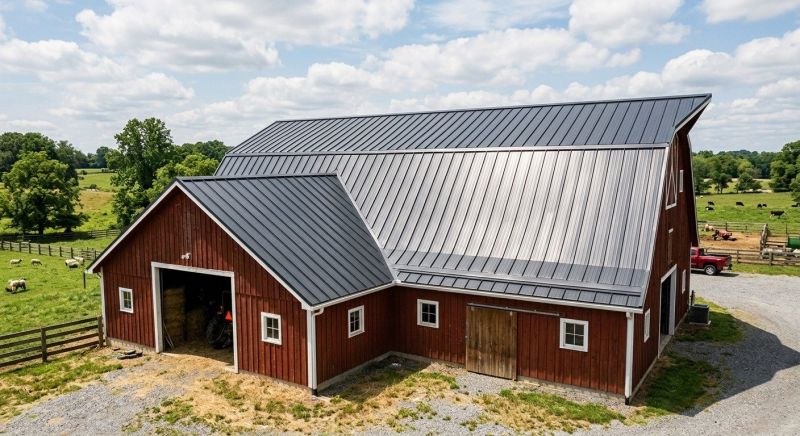 Barn Roof Replacement in Leonardtown, MD