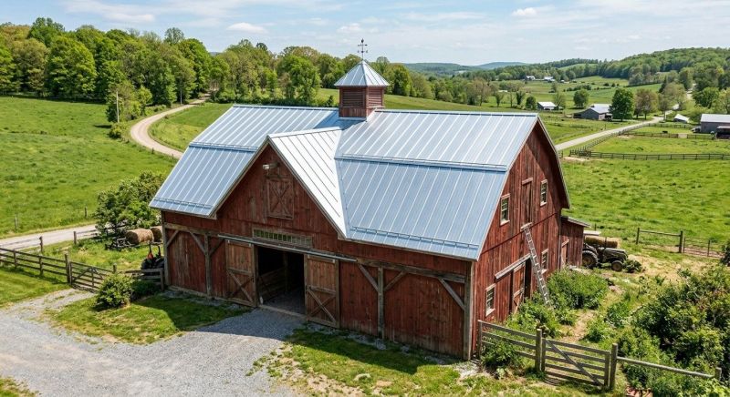 Barn Roof Replacement in Lusby, MD