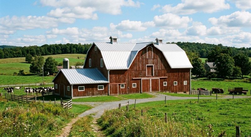 Barn Roof Replacement in Mechanicsville, MD