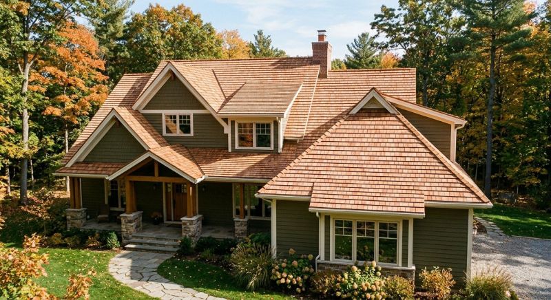 Cedar Roof Installation in Calvert County, MD