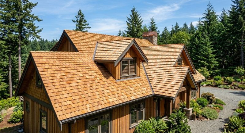Cedar Roof Installation in Leonardtown, MD