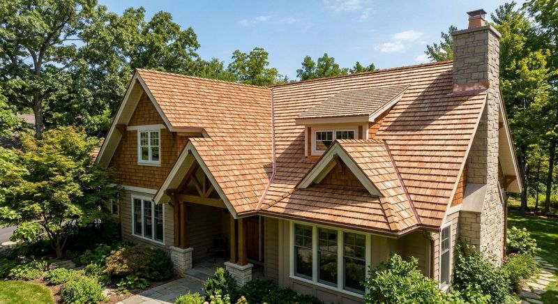 Cedar Shake Roof Construction in California, MD