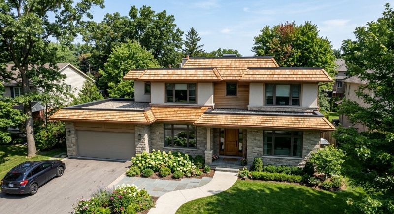 Cedar Shake Roof Construction in Calvert County, MD
