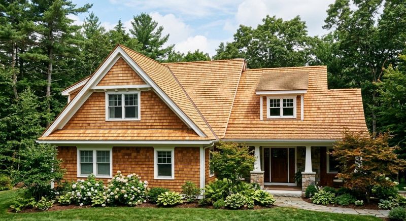 Cedar Shake Roof Construction in Huntingtown, MD