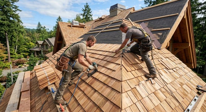 Cedar Shake Roof Construction in Lexington Park, MD