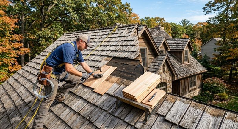 Cedar Shingles Repair in Leonardtown, MD