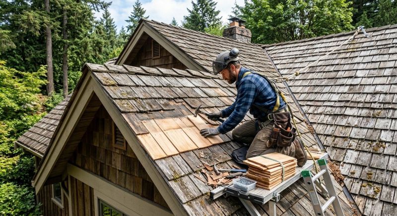 Cedar Shingles Repair in Montross, VA