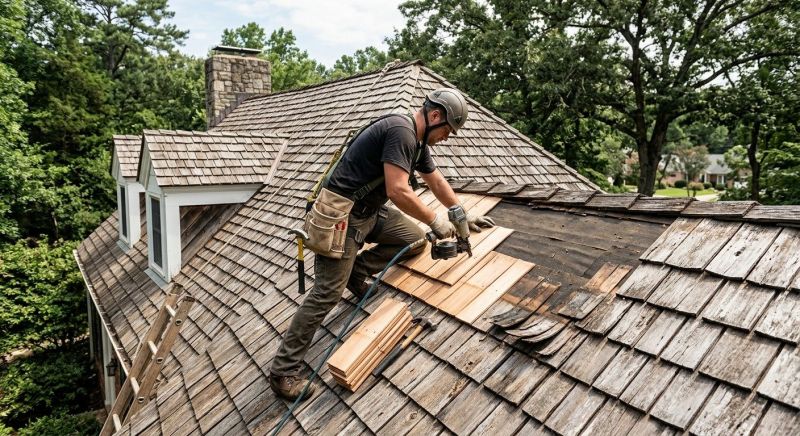 Cedar Shingles Repair in Westmoreland County, VA