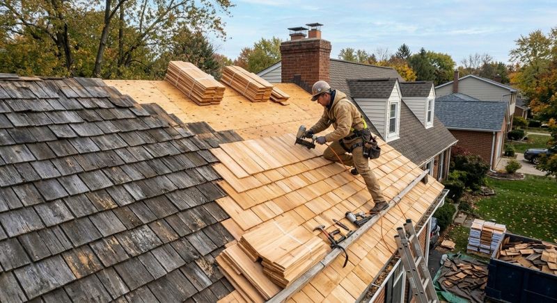 Cedar Shingles Replacement in Lusby, MD