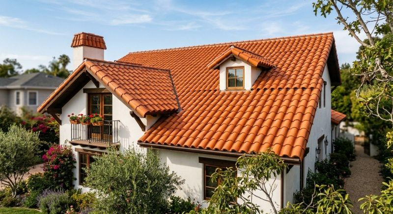 Clay Roof Installation in La Plata, MD