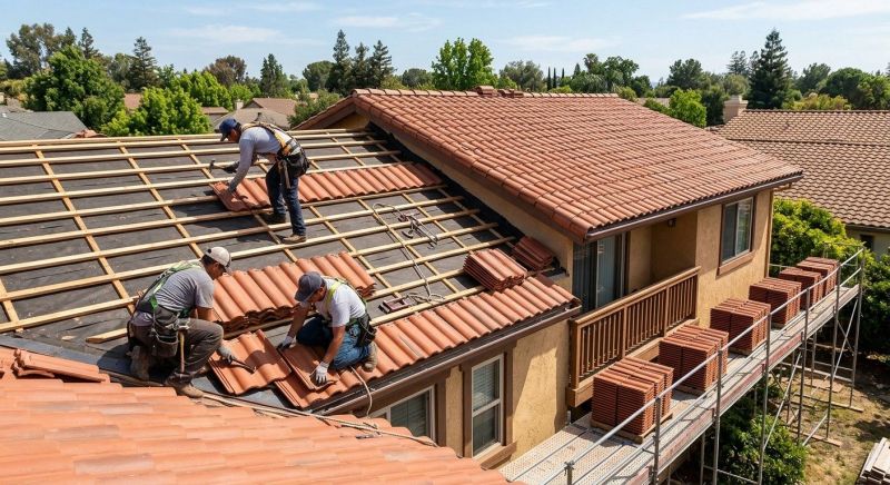 Clay Roof Installation in Mechanicsville, MD