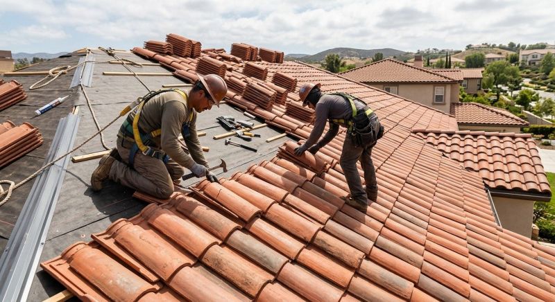 Clay Roof Installation in Westmoreland County, VA