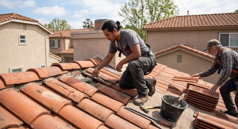 Clay Roof Leak Repair in Leonardtown, MD