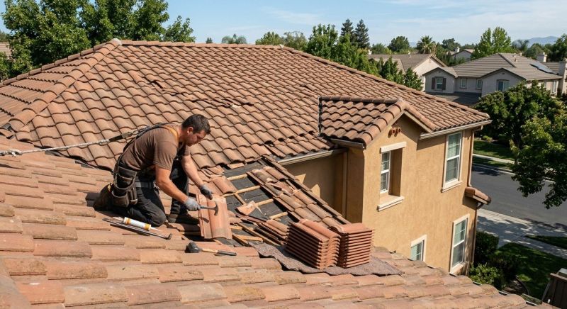 Clay Roof Leak Repair in Leonardtown, MD