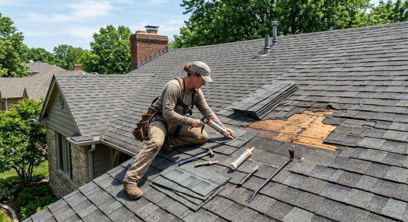 Collapsing Roof Repair in Leonardtown, MD