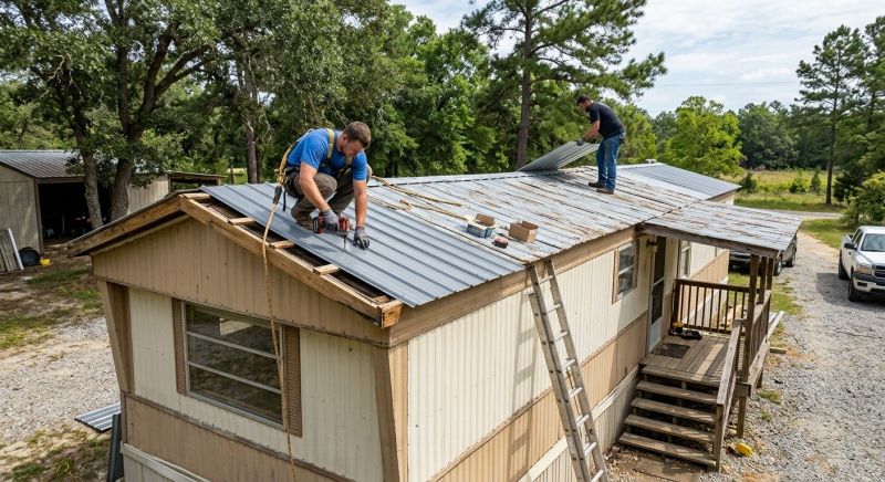 Corrugated Roof Repair in Montross, VA