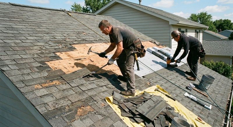 Damaged Roof Repair in La Plata, MD