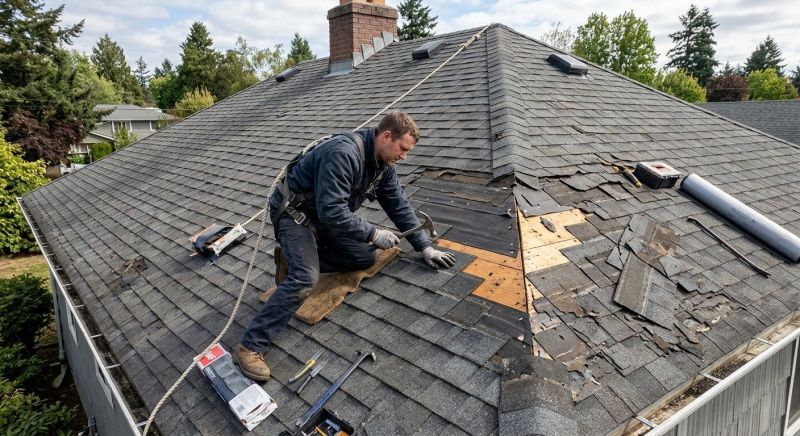 Damaged Roof Repair in Montross, VA