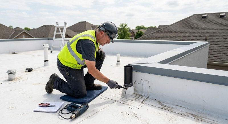 Epdm Roof Inspection in Leonardtown, MD