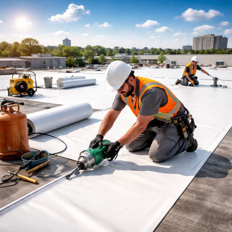 Epdm Roof Installation in California, MD
