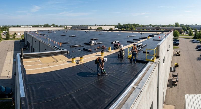 Epdm Roof Installation in California, MD