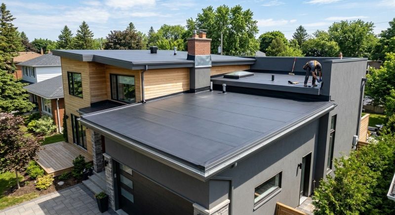Epdm Roof Installation in Colonial Beach, VA