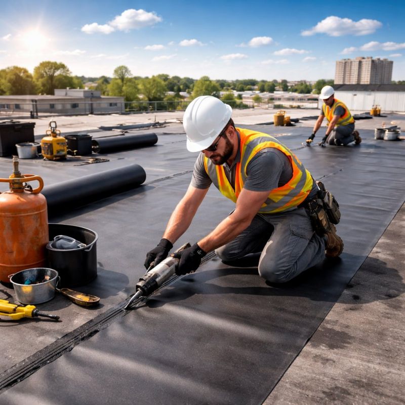 Epdm Roof Installation in Leonardtown, MD