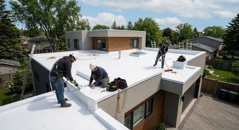 Flat Roof Installation in Mechanicsville, MD
