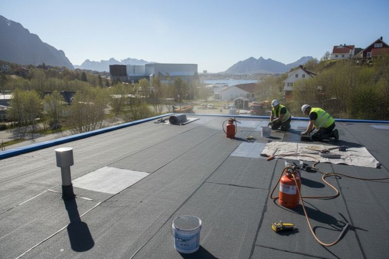 Flat Roof Replacement in Mechanicsville, MD