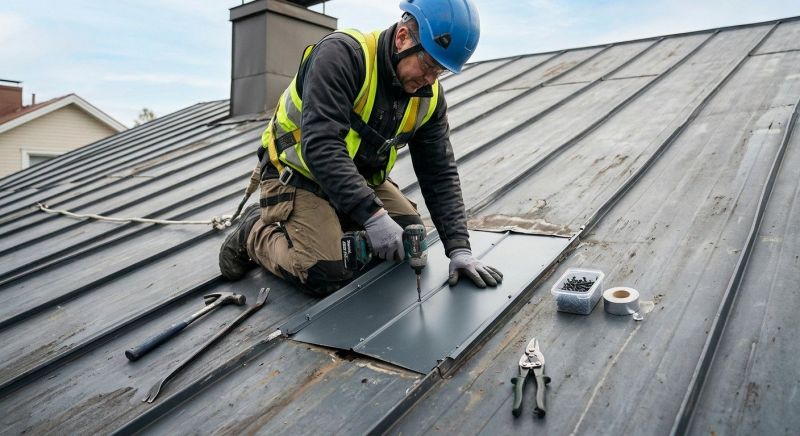 Galvanized Roof Repair in Leonardtown, MD