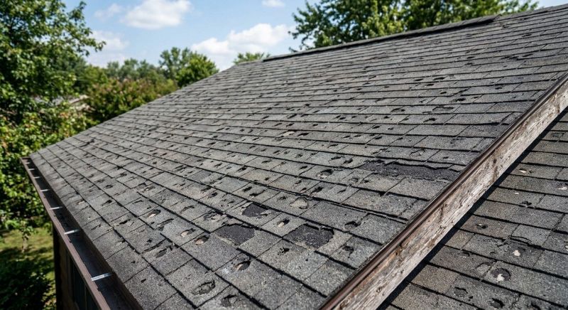 Hail Damage Roof Repair in Hollywood, MD