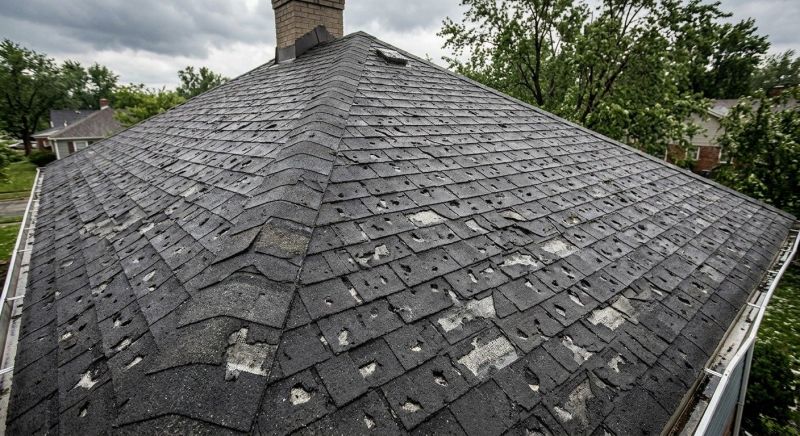 Hail Damage Roof Repair in La Plata, MD