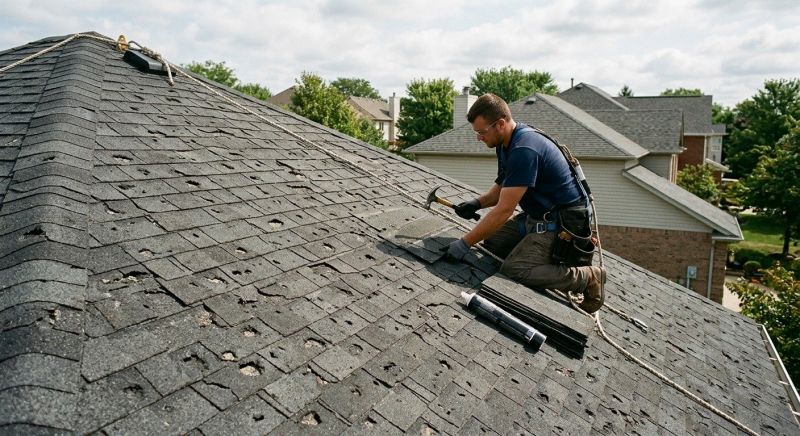Hail Damage Roof Repair in Newburg, MD