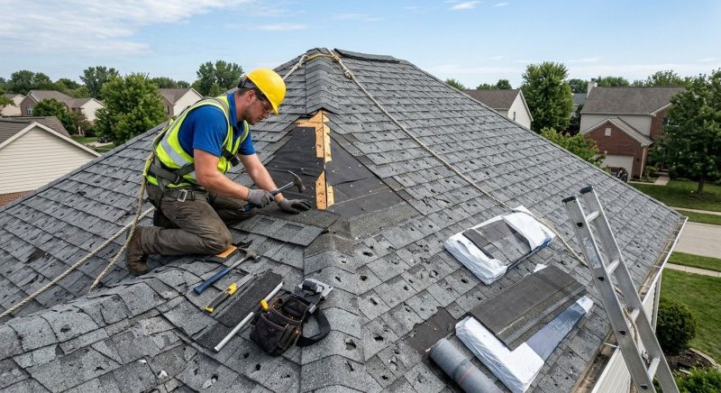 Hail Damage Roof Repair in Saint Inigoes, MD