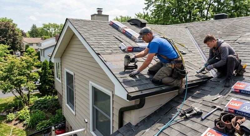 Hip Roof Shingle Repair in Leonardtown, MD
