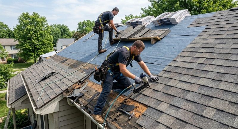 Hip Roof Shingle Replacement in Leonardtown, MD