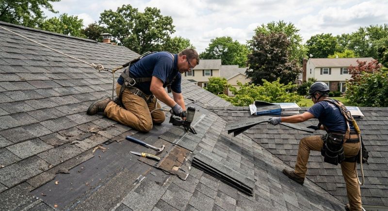 House Roof Repair in Colonial Beach, VA
