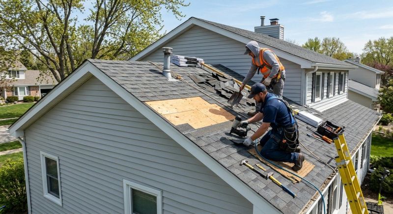 House Roof Repair in Montross, VA