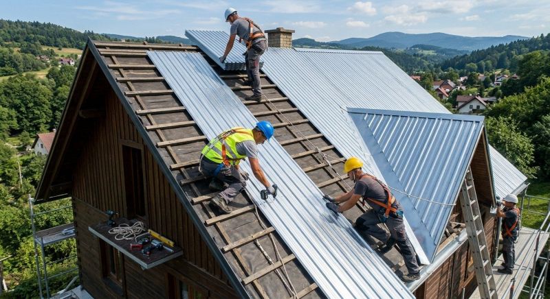 Metal Roof Installation in Lusby, MD