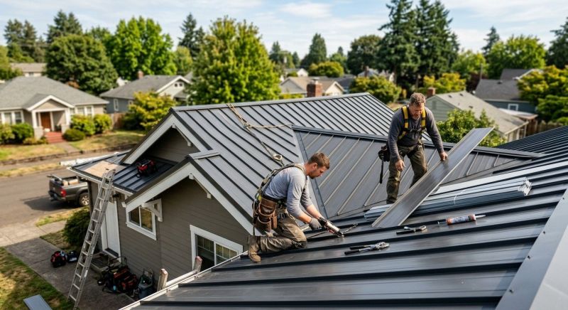 Metal Roof Repair in Lexington Park, MD